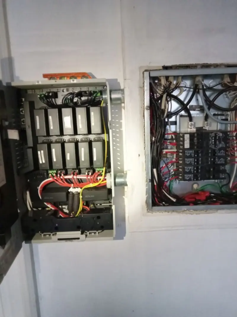 Electrical panel upgrade completed for Indoor Lighting Installation in Independence